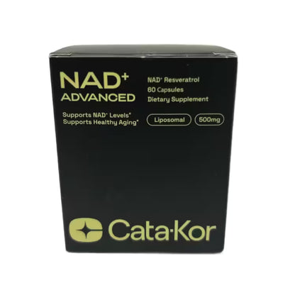 NAD + ADVANCED Liposomal + RESVERATROL  Cata - Kor 🇺🇸